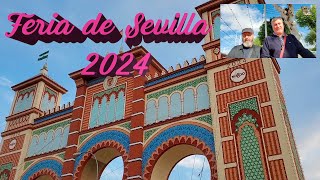 Feria de Sevilla 2024  Portada de feria 2024  VLOG SEVILLA feriadesevilla [upl. by Gelman]