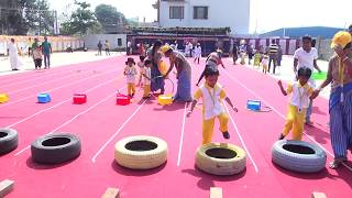 Little Bees International Play School  Sports Day Highlights  2017 [upl. by Aicsila]