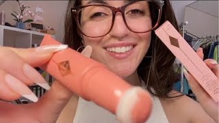 ASMR  Doing Your Makeup with Luxury Makeup Products 😍✨  tingly tapping and whispering [upl. by Oregolac]