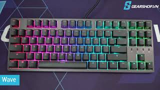 GEARSHOPVN  Giới Thiệu Bàn Phím Cơ Durgod K320 RGB Nebula [upl. by Menides]