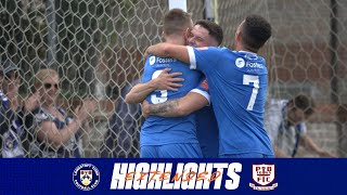 MATCH HIGHLIGHTS  🔵 LOWESTOFT TOWN 🆚 POTTERS BAR TOWN FA CUP  310824 [upl. by Krigsman]