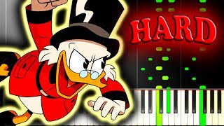 DUCKTALES 2017  THEME SONG  Piano Tutorial [upl. by Nathalie]