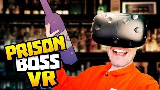 GETTING RICH FROM BEER Prison Boss VR Gameplay Part 3  VR HTC Vive Gameplay [upl. by Idolla33]