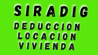 👉COMO DEDUCIR LOS ALQUILERES EN SIRADIG 572 WEBtutorialesafip tramitesafip noticiasafip [upl. by Anifad]