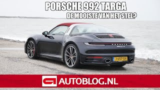 Porsche 911 992 Targa rijtest  de MOOISTE variant [upl. by Dranek]