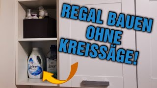 So baust du ein Regal ohne Kreissäge Bester Anfänger Tipp [upl. by Sibbie381]