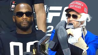 Colby Covington was BRUTALDid Colby go too Far UFC 296 Press Conference Reaction [upl. by Erodroeht]