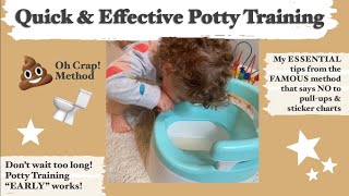 10 MUST KNOW Tips for Potty Training at 20 months  OH CRAP Method [upl. by Frendel]