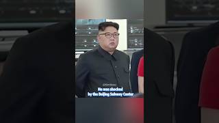 He was shocked by the Beijing Subway Center northkorea kimjongun shortsviral [upl. by Mungovan]