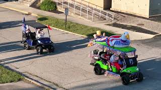 90124 Covington golf cart parade [upl. by Koball317]