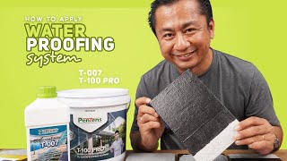 Product Review  How to apply waterproofing system  Pentens T100 Pro Bituminous PU amp T007 Primer [upl. by Cole]