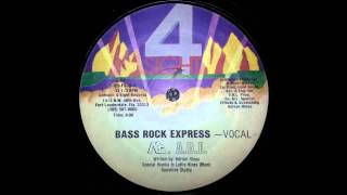 MC ADE  Bass Rock Express Vocal [upl. by Adnohsad]