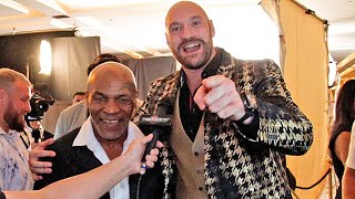 Tyson Fury CRASHES Mike Tyson interview Calls him KING over TERENCE CRAWFORD [upl. by Gerdi476]