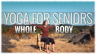 Yoga for Seniors with Michelle Rubin Gentle Yoga For The Whole Body [upl. by Annehsat]