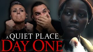 A Quiet Place Day One 2024 Movie REACTION  First Time Watching  Movie Review [upl. by Etnoid]