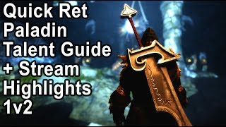 735 Quick Ret Talent Guide  1v2 Stream Highlights [upl. by Isiad]