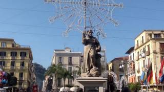 SORRENTO PROCESSIONE DI SANTANTONINO 2017 [upl. by Aihsenod]