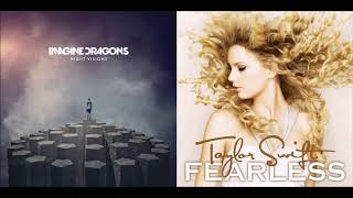 Time For A Love Story  Imagine Dragons vs Taylor Swift Mashup [upl. by Eive]