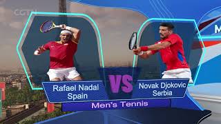 Nadal vs Djokovic 2nd round competition preview in VR Studio｜Paris 2024 Olympics｜Roland Garros [upl. by Oicneserc]