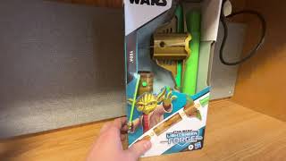 Star Wars Lightsaber Forge Yoda Lightsaber Toy Review [upl. by Julieta]