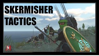 Skirmisher Tactics that stops any infantry in their tracks  Bannerlord tips and tactics [upl. by Bobker855]