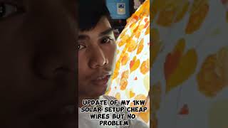 1KW Solar SetUp Hybrid Update sa 1 Month ng ating Solar mga Idol Panuurin [upl. by Fernande38]