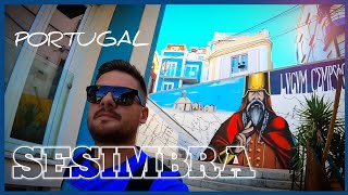 What to do in Sesimbra 🇵🇹 Portugal  Best town Ive been so far ❤️ Setubal region [upl. by Aicilat]