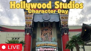 🔴 Live  Hollywood Studios Character Day  Walt Disney World 11122024 [upl. by Initsed]