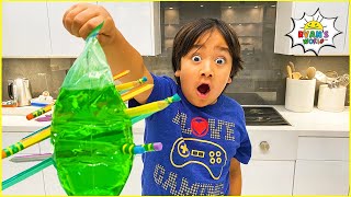 Top 5 Easy Science Experiments for kids to do at home with Ryans World [upl. by Calesta]