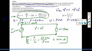 İletken Kesiti Hesaplanması 3 [upl. by Acacia]