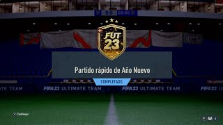 FIFA 23 Desafió Partido Rápido de Año Nuevo SDGREAL25 [upl. by Yelkao436]