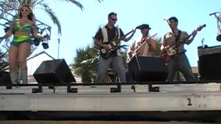 The Aquasonics perform Point Panic at Viva Las Vegas 2011 [upl. by Ahsait415]