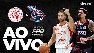 AO VIVO E COM IMAGENS  PAULISTANO x SESI FRANCA  JOGO 1  CAMPEONATO PAULISTA DE BASQUETE [upl. by Rhpotsirhc750]