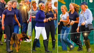 Royal Moments Savannah Phillips Wins Big at Blenheim Horse Trials with Zara Tindall [upl. by Gherardo]