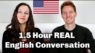 15 HOUR English Conversation Lesson [upl. by Lareine]