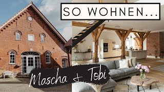 SO WOHNENMascha und Tobi  Stylishes DIY Loft im alten Kuhstall in der Nähe von Bremen [upl. by Osithe]