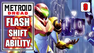 Metroid Dread  Find Flash Shift Skill Ability amp Travel Back to Dairon  Gameplay Walkthrough Part 9 [upl. by Kevan]