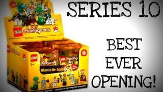 LEGO Series 10 Minifigures Opening  JakeUnscripted EPISODE 17 MR GOLD [upl. by Rianna382]