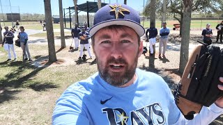 I Showed Up To Confusing First Day Of Tampa Bay Rays Spring Training After 99 Day Baseball Lockout [upl. by Htrowslle992]