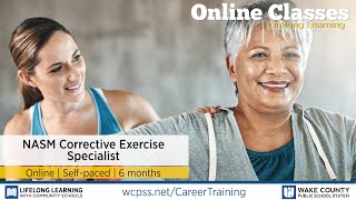 Career Training Program  NASM Corrective Exercise Specialist CES Exam Included [upl. by Minier657]