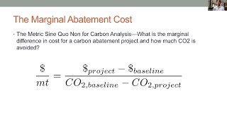 ENRG 482 Lecture 4  The Marginal Abatement Cost of Carbon [upl. by Ylrebme]