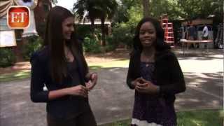 Gabby Douglas Makes a Cameo on Vampire Diaries [upl. by Illil]