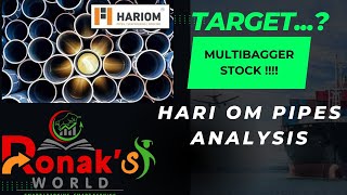 Analysis of Hari Om Pipes fundamentalanalysis technicalanalysis multibaggerstock ronaksworld [upl. by Lehmann]