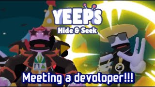 I made a video with a yeeps developer FT YeepsVR [upl. by Atteiram749]