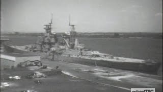 Iowaclass battleships mothballed in New Jersey  1958 Part 1 [upl. by Einnok593]