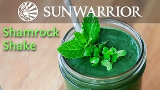 Minty Shamrock Green Smoothie Recipe  Jason Wrobel  Sunwarrior [upl. by Oilut]