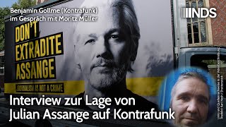 Interview zur Lage von Julian Assange auf Kontrafunk  Benjamin Gollme im Gespräch mit Moritz Müller [upl. by Hamid]