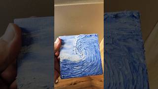 Full texture Ocean wave painting 🎨🖌️ [upl. by Zilada353]