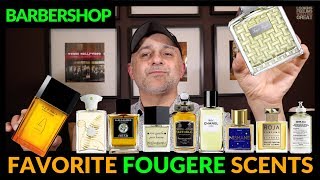 Top 20 Fougere  Barbershop Fragrances  My Favorite Classy Fougere  Barbershop Colognes [upl. by Ahsinned]