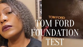 Tom Ford Traceless Soft Matte Foundation  Wear Test  105 Mocha [upl. by Conrado39]